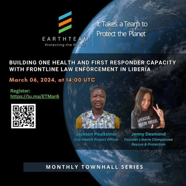 Poster: Building One Health and First Responder Capacity with Frontline Law Enforcement in Liberia