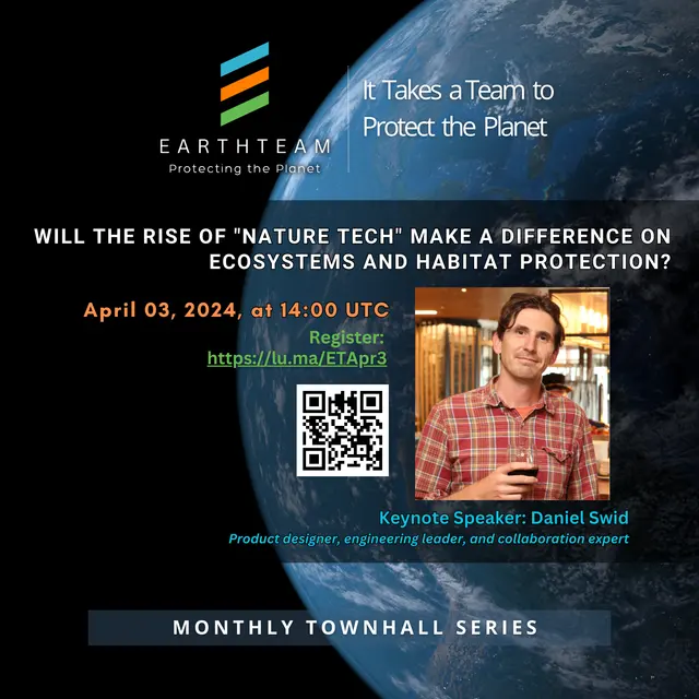 Poster: Will the rise of "nature tech" make a difference on ecosystems and habitat protection?