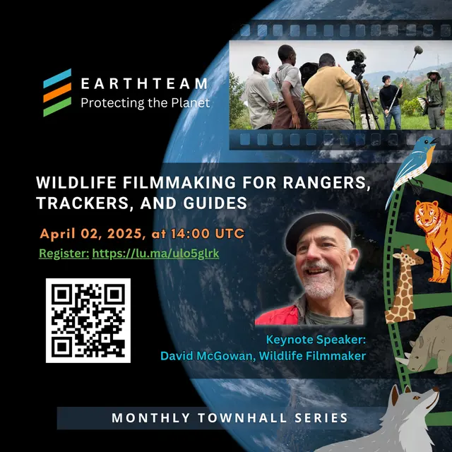 Poster: Wildlife Filmmaking for Rangers, Trackers, and Guides